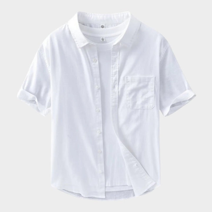 Coastline - Linen Short Sleeve - Hilltop Nord