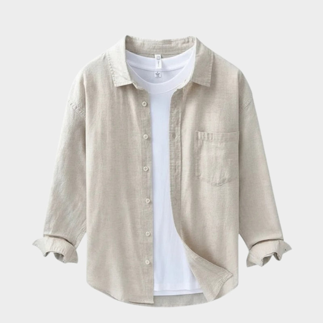 Coastline - Linen Button - Up - Hilltop Nord