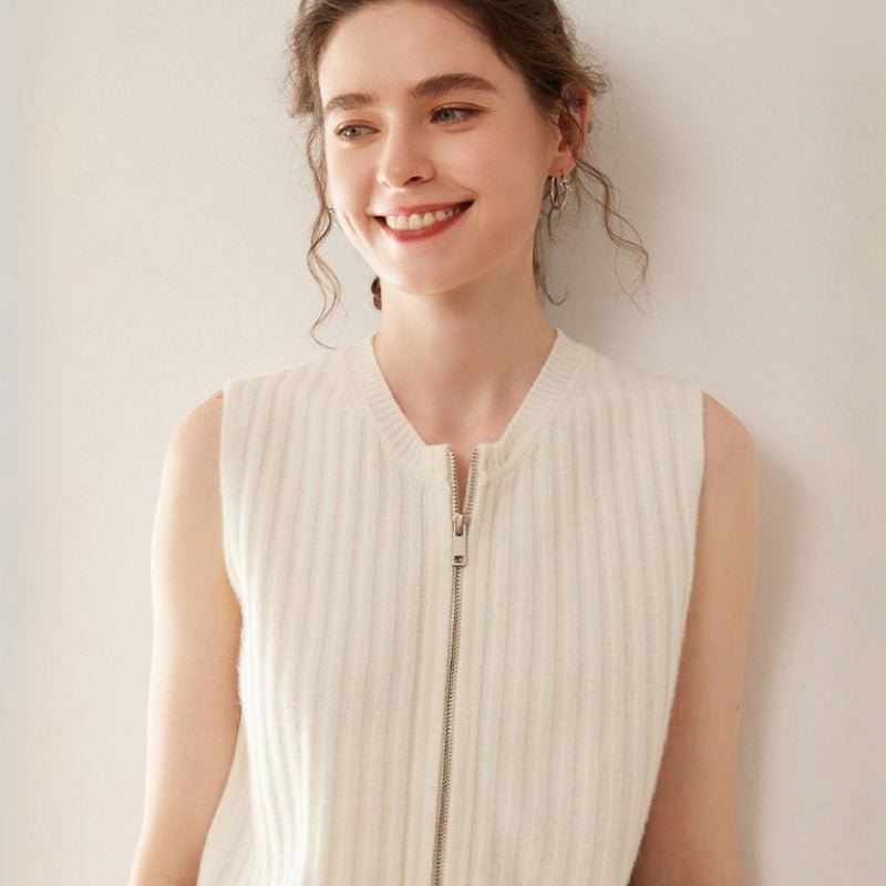 Valehaven – Cashmere Wool Vest - Hilltop Nord