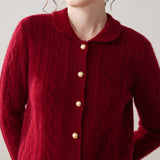 Wavecrest – Cashmere Wool Cardigan - Hilltop Nord