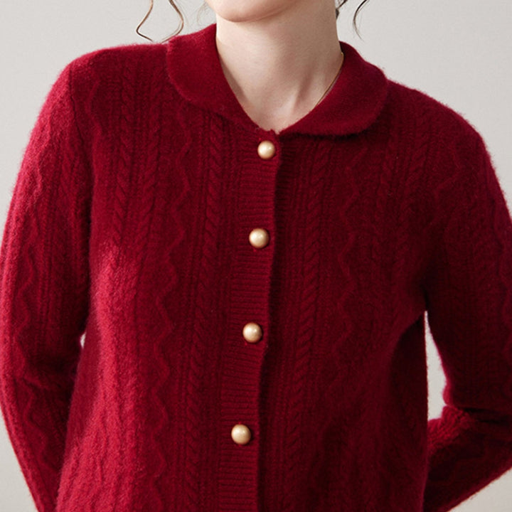 Wavecrest – Cashmere Wool Cardigan - Hilltop Nord
