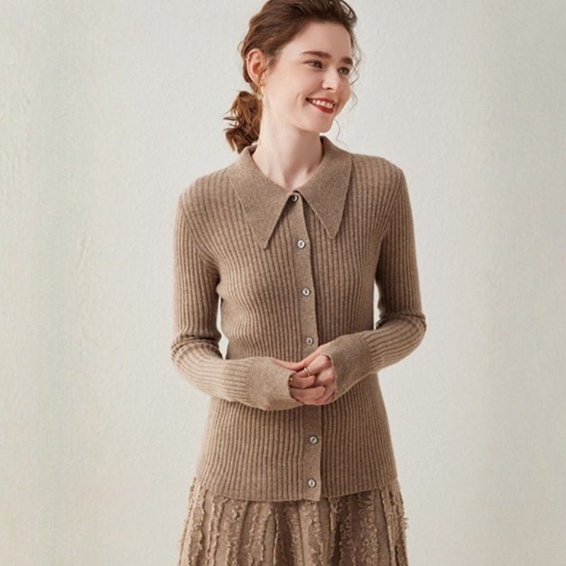 Driftfield – Cashmere Cardigan - Hilltop Nord