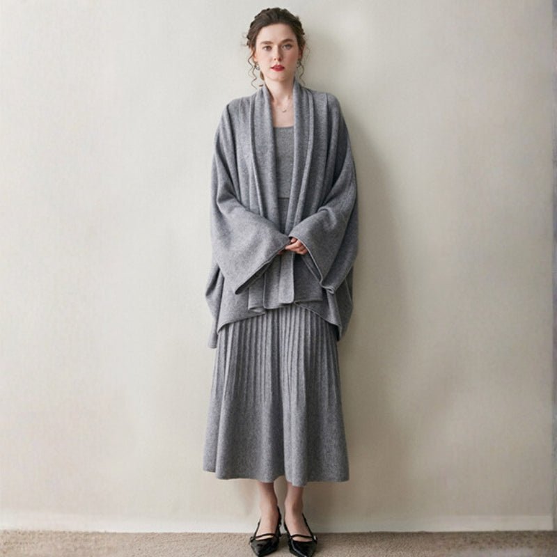 Hearthfall – Cashmere Wool Cardigan