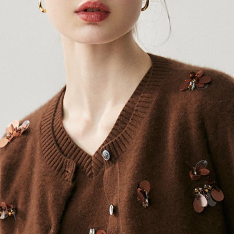 Whisperwing – Cashmere Wool Cardigan