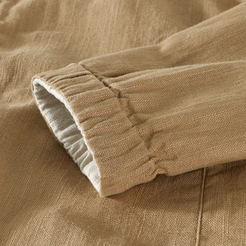 Westcliff – Linen Zip Up Jacket