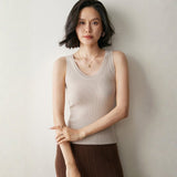 Terrathread – Cashmere Wool Tank Top - Hilltop Nord