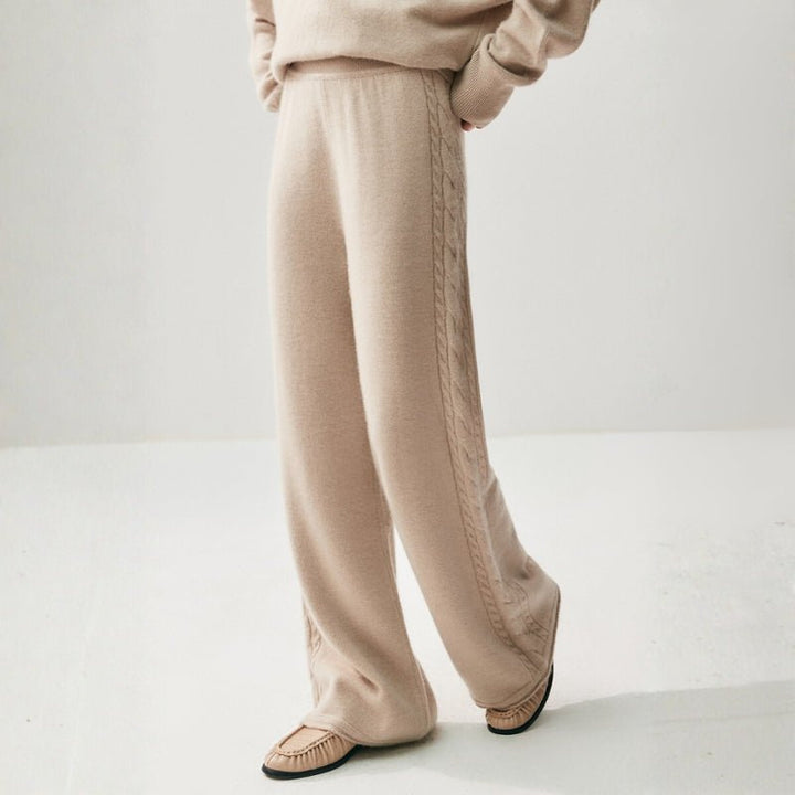 Slopehaven – Cashmere Wool Pants - Hilltop Nord