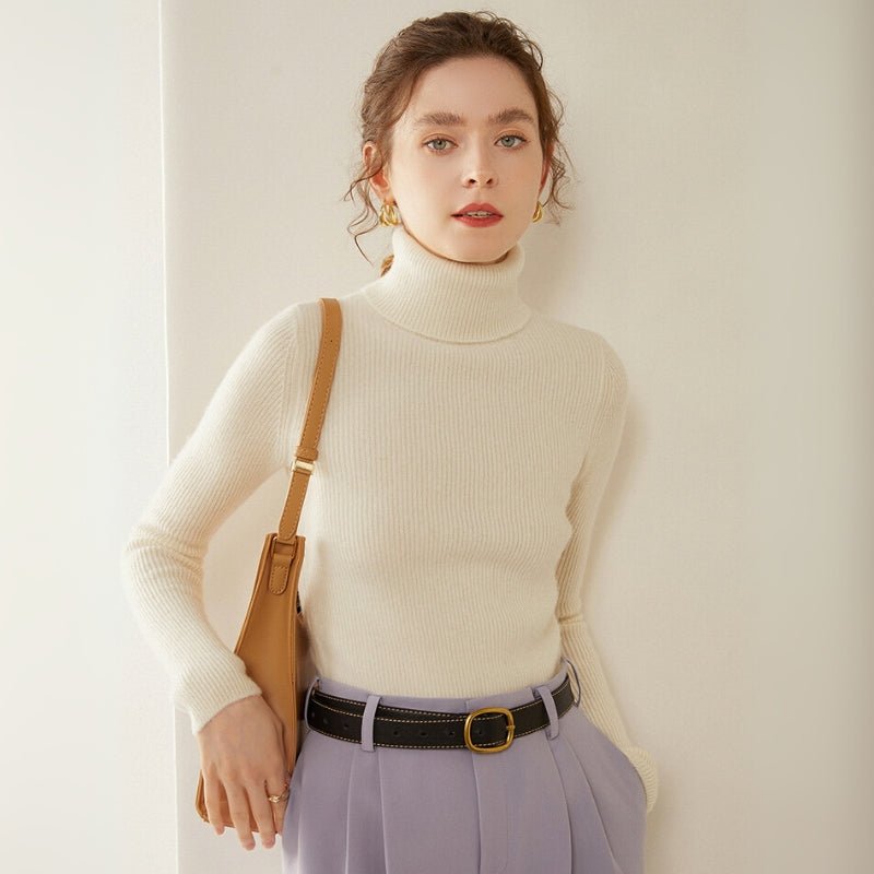 Cadenza – Cashmere Turtleneck Sweater - Hilltop Nord