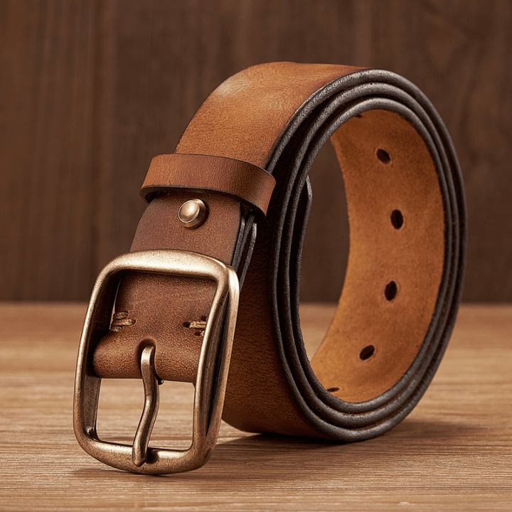 Redrock – Classic Buckle Leather Belt - Hilltop Nord
