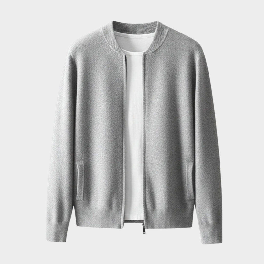 Fairmont - Wool Zip Cardigan - Hilltop Nord