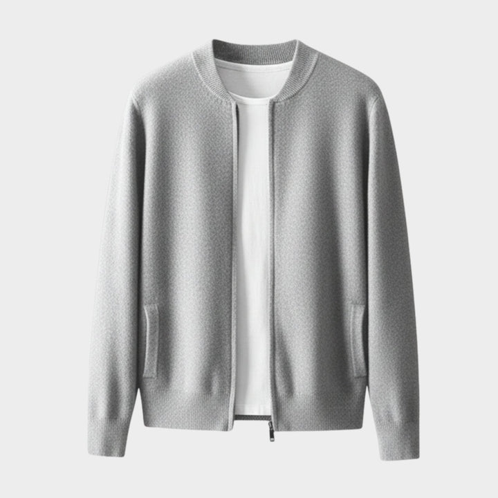 Fairmont - Wool Zip Cardigan - Hilltop Nord