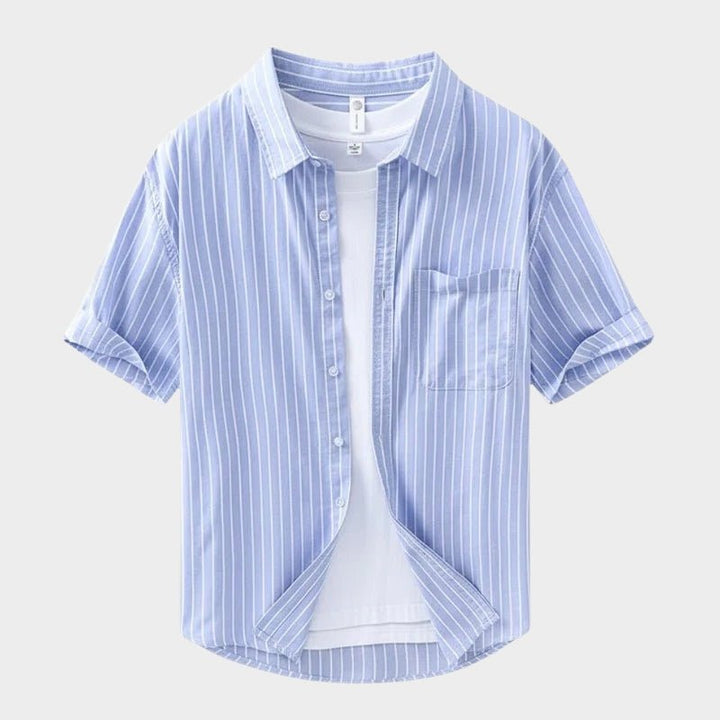 Seaway - Cotton Stripe Shirt - Hilltop Nord