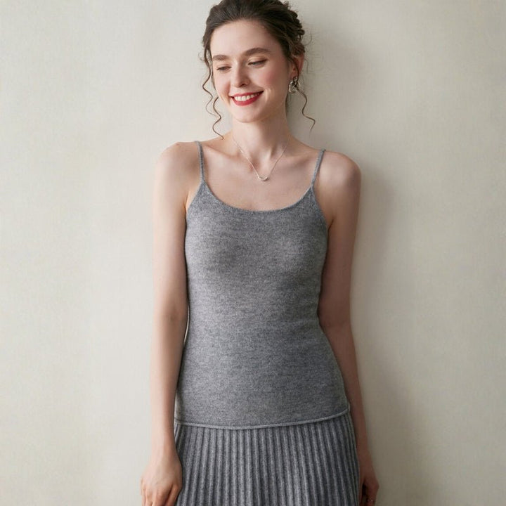 Softveil – Cashmere Wool Camisole - Hilltop Nord
