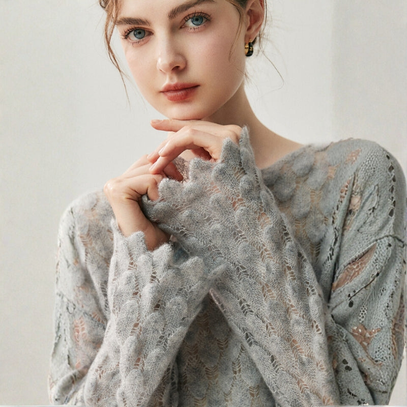 Scaleweave – Cashmere Wool Sweater