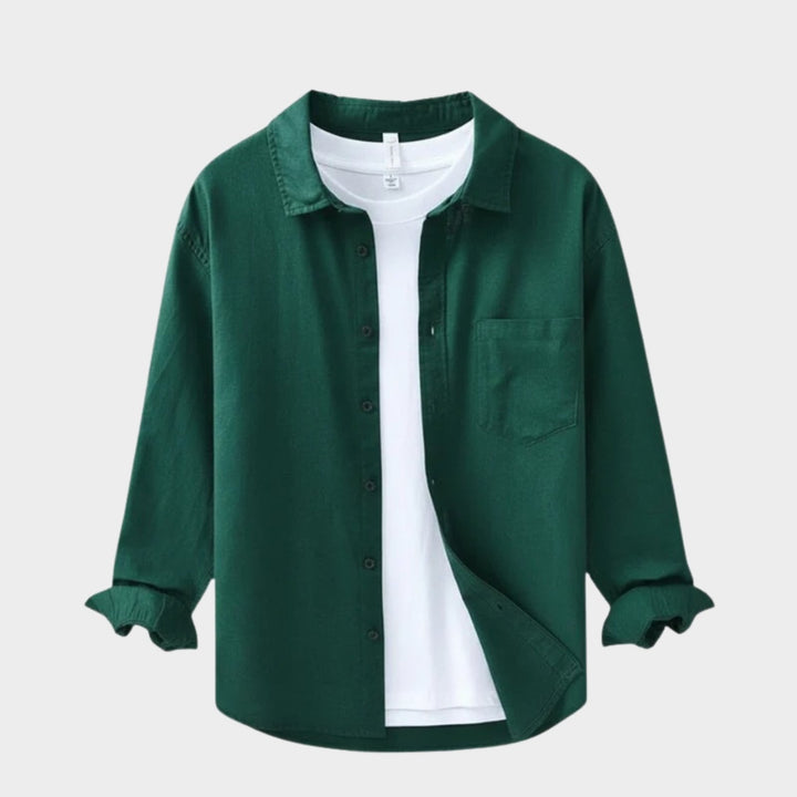 Coastline - Linen Button - Up - Hilltop Nord