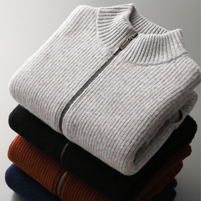 Stonewynd – Wool Zip - Up Sweater - Hilltop Nord