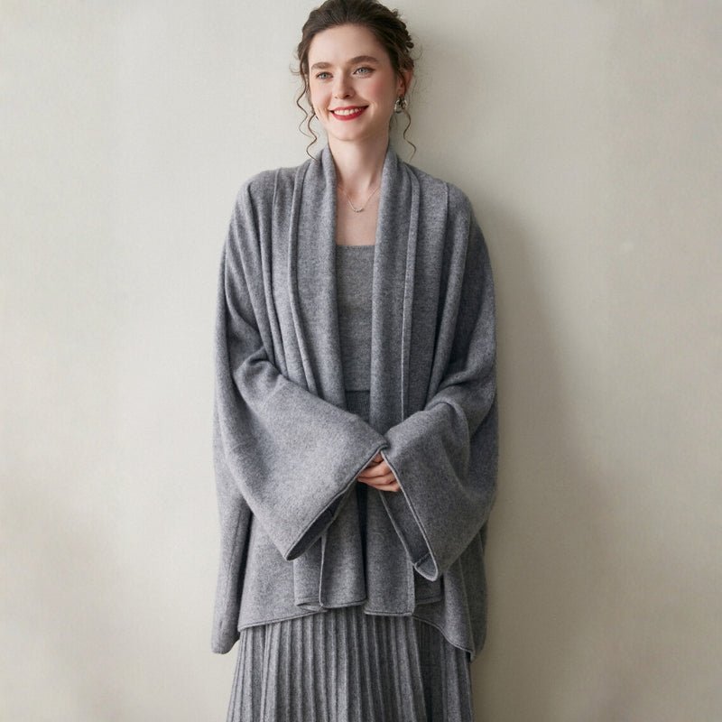 Hearthfall – Cashmere Wool Cardigan