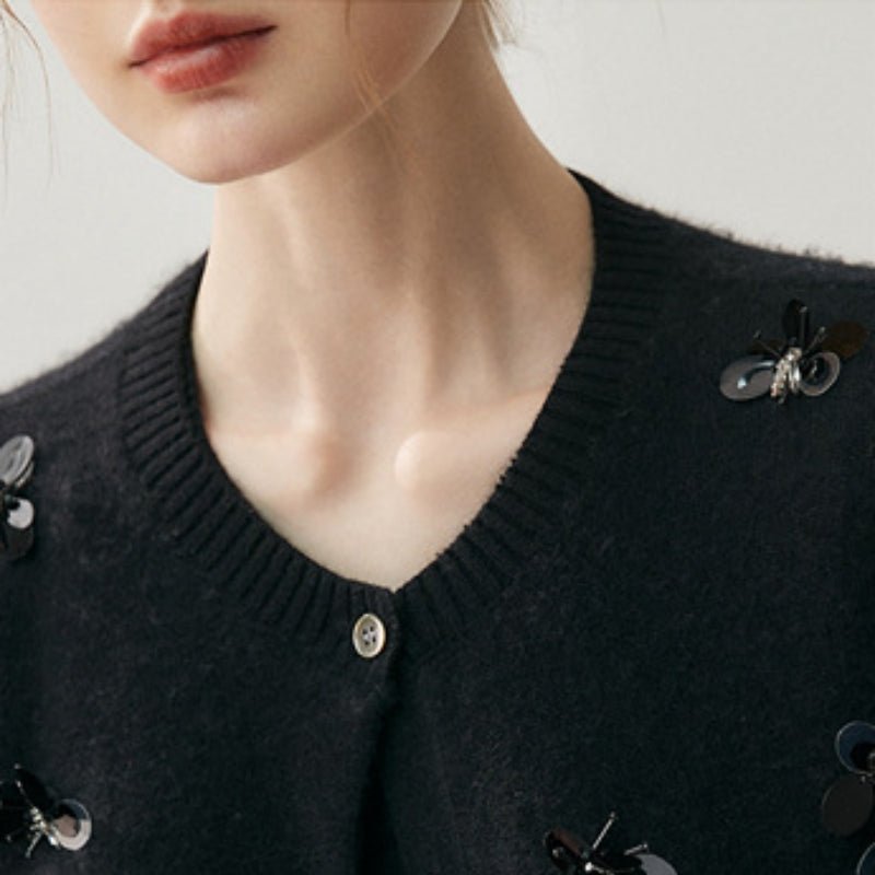 Whisperwing – Cashmere Wool Cardigan