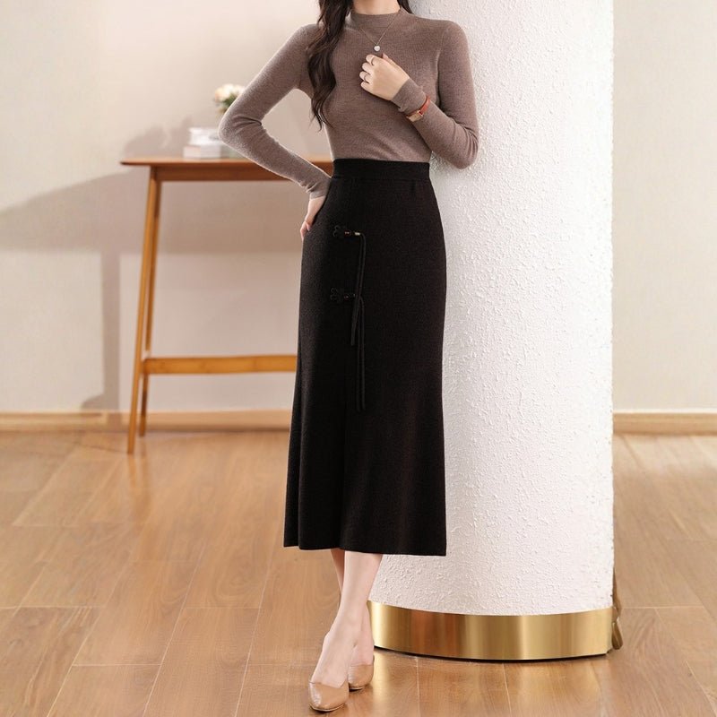 Willowpath – Cashmere Wool Skirt - Hilltop Nord