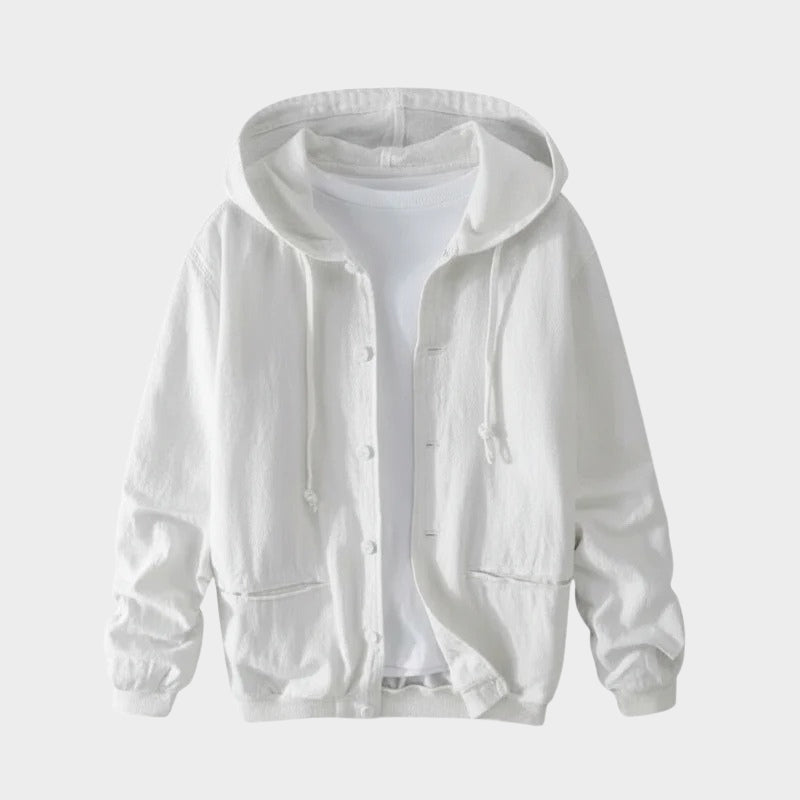 Haven - Ramie Hooded Jacket - Hilltop Nord