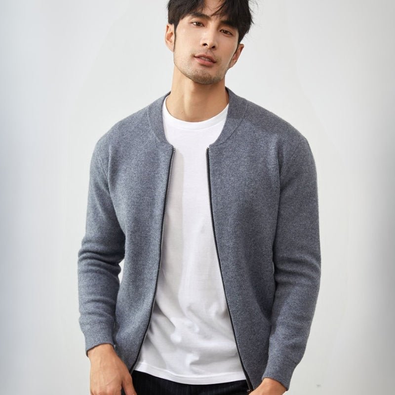 Coastpath – Cashmere Wool Cardigan - Hilltop Nord