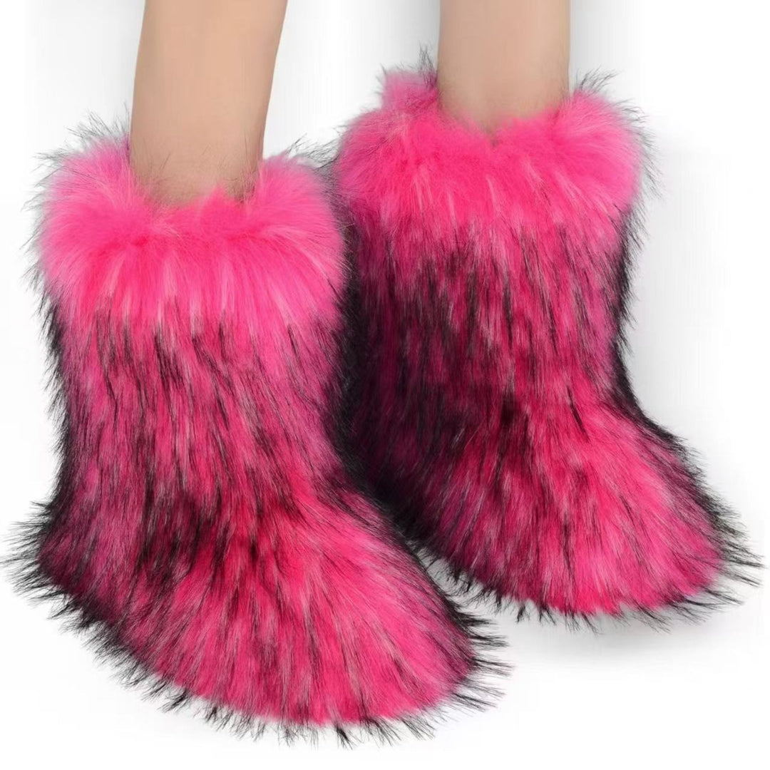 Zuri – Faux Fur Boots - Hilltop Nord