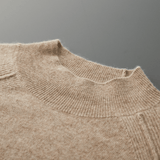 Rowan – Cashmere Wool Mock Neck Sweater - Hilltop Nord