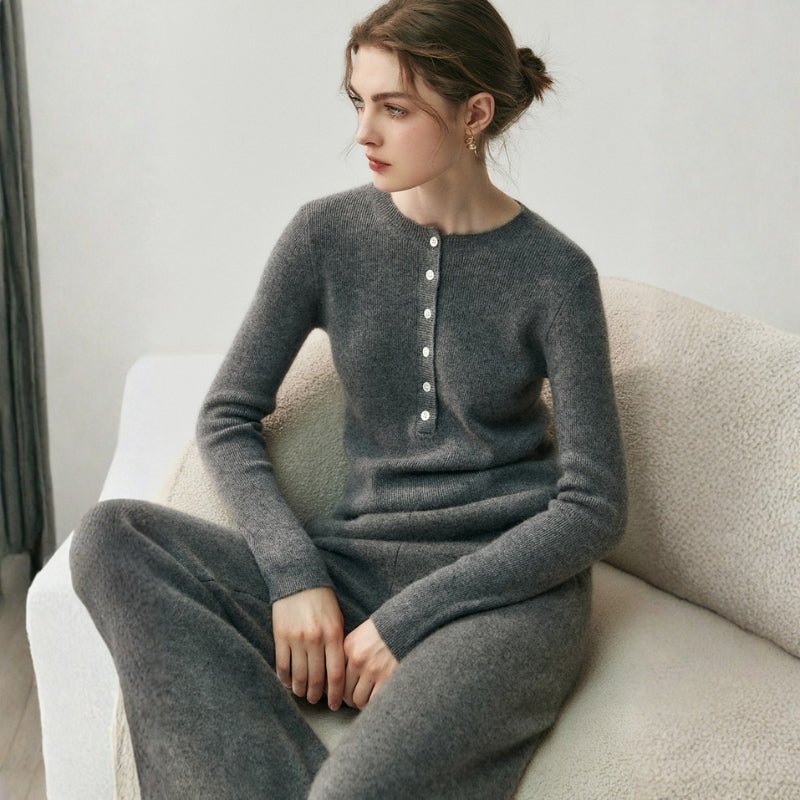 Crosshaven – Cashmere Wool Sweater - Hilltop Nord