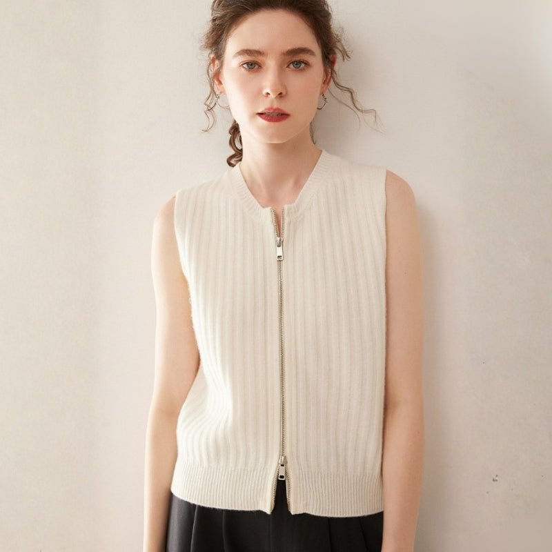 Valehaven – Cashmere Wool Vest - Hilltop Nord