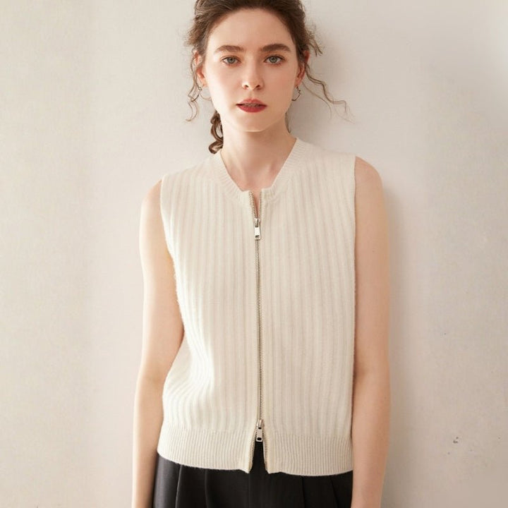 Valehaven – Cashmere Wool Vest - Hilltop Nord