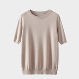 Merino Wool Crewneck Tee - Hilltop Nord