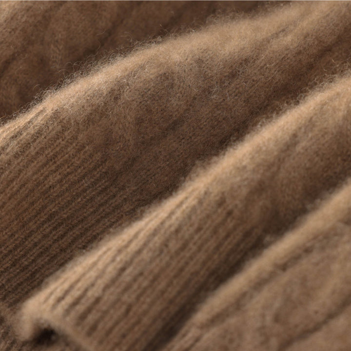 Mistloom – Cashmere Polo Sweater - Hilltop Nord