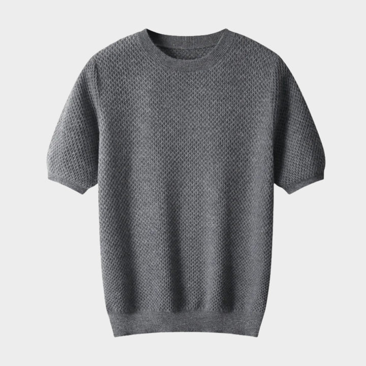 Crestwood - Wool Textured Knit Tee - Hilltop Nord