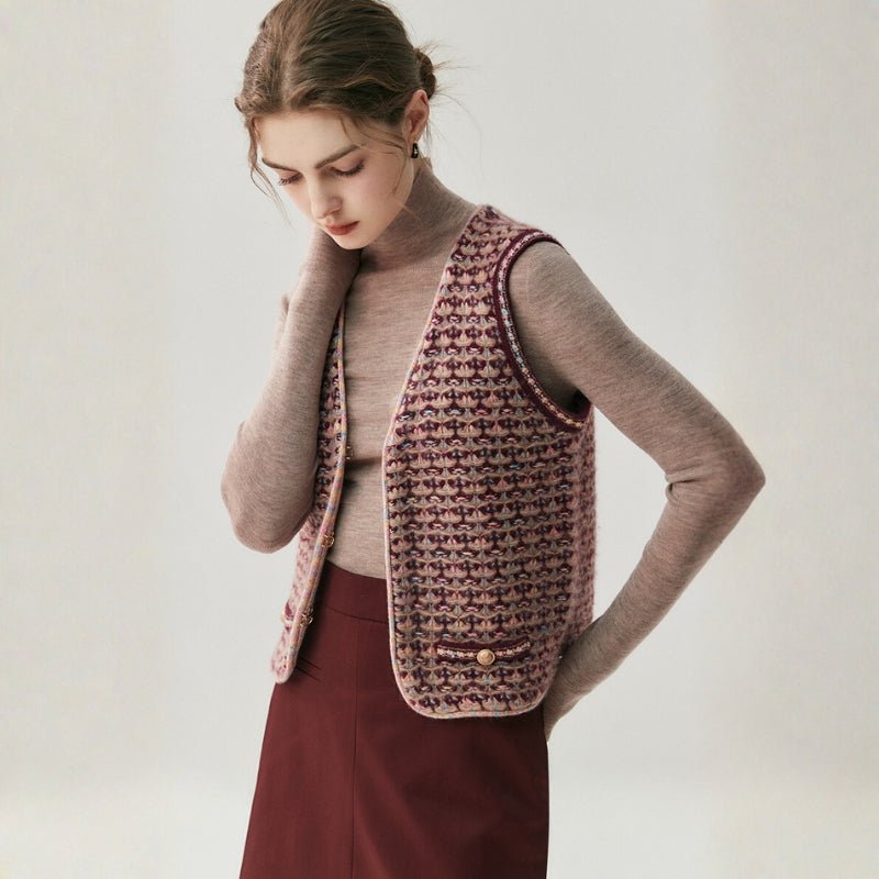 Rootstitch – Cashmere Wool Vest - Hilltop Nord