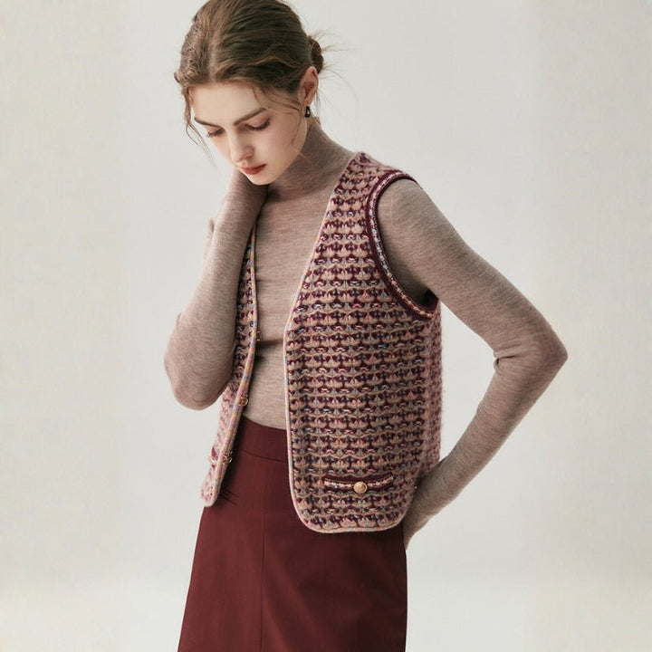 Rootstitch – Cashmere Wool Vest - Hilltop Nord