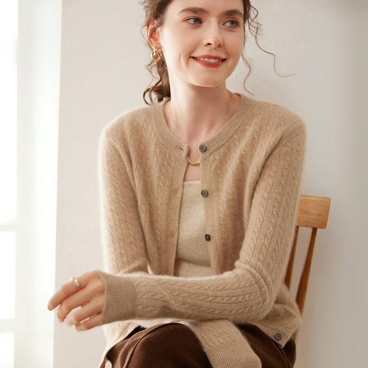 Averie – Cashmere Cardigan - Hilltop Nord
