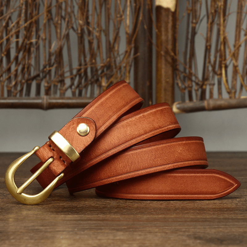 Willow – Slim Curved Buckle Belt - Hilltop Nord