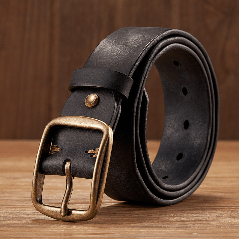 Redrock – Classic Buckle Leather Belt - Hilltop Nord