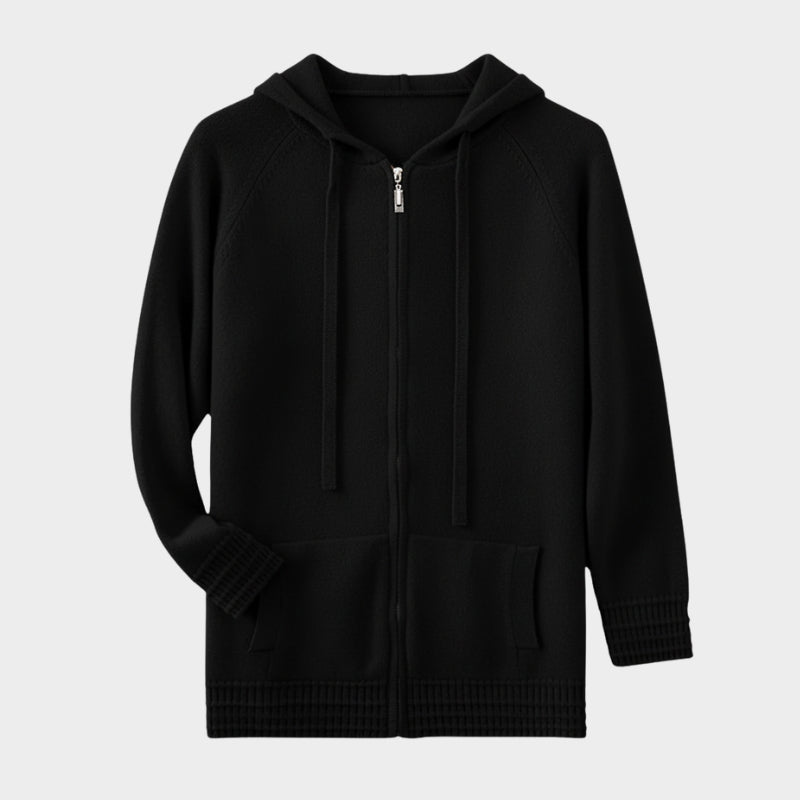Alder - Merino Zip Hoodie - Hilltop Nord