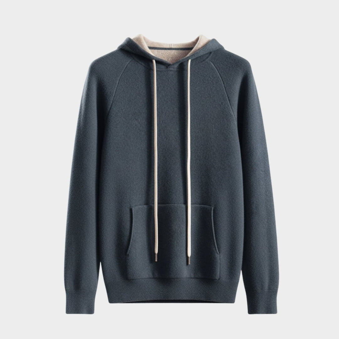 Nova – Cashmere Merino Hoodie - Hilltop Nord