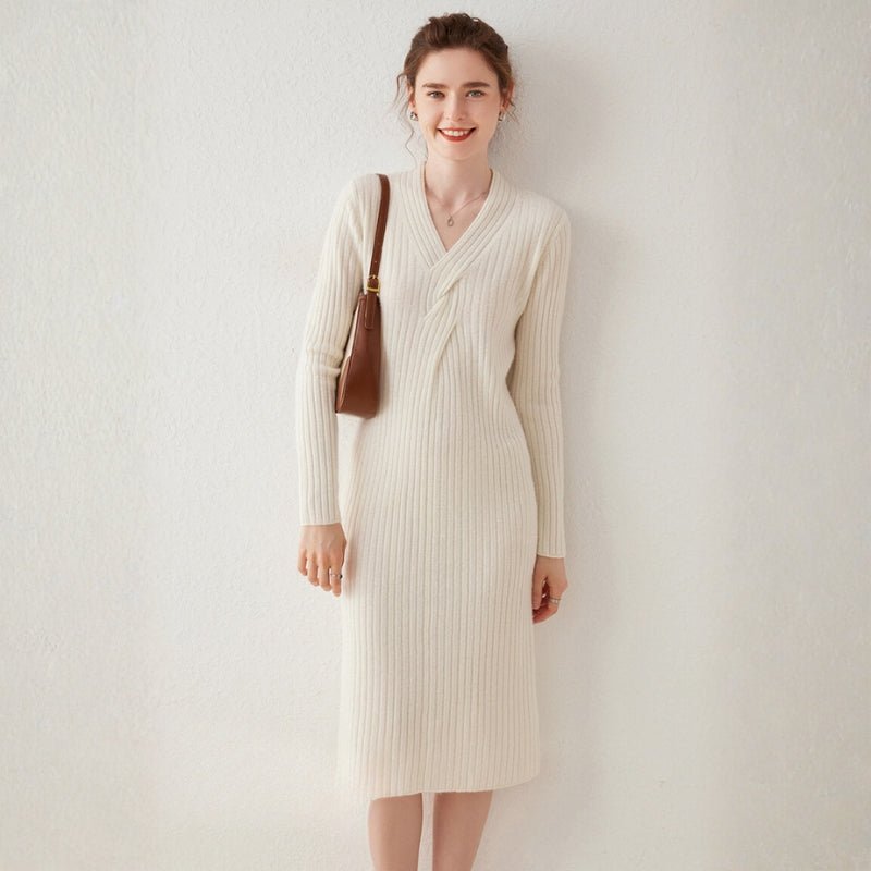 Mistveil – Cashmere Wool Dress - Hilltop Nord