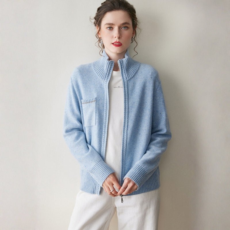 Wovengale – Cashmere Wool Cardigan - Hilltop Nord