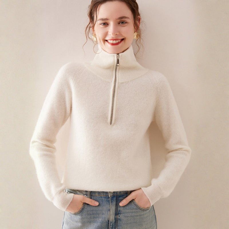 Windrift – Wool Half - Zip Sweater - Hilltop Nord