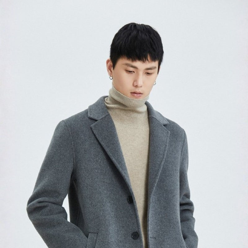 Longshore – Cashmere Wool Coat - Hilltop Nord