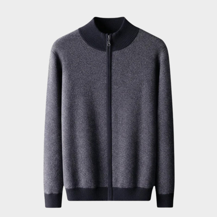 Sterling - Cashmere Wool Zip Jacket - Hilltop Nord