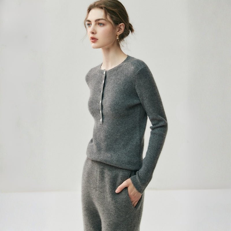 Crosshaven – Cashmere Wool Sweater - Hilltop Nord