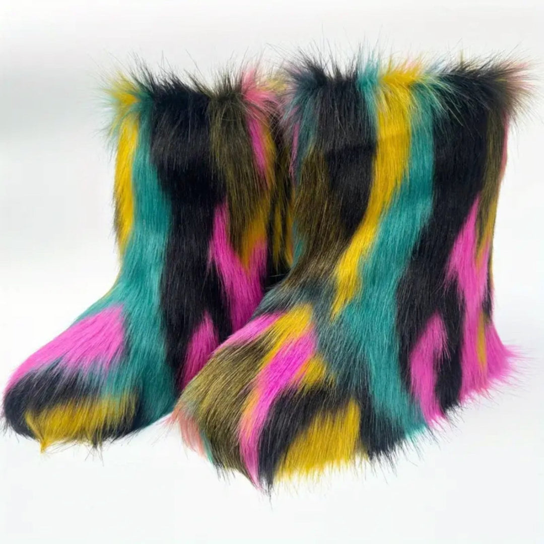 Zuri – Faux Fur Boots - Hilltop Nord