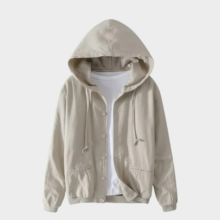 Haven - Ramie Hooded Jacket - Hilltop Nord