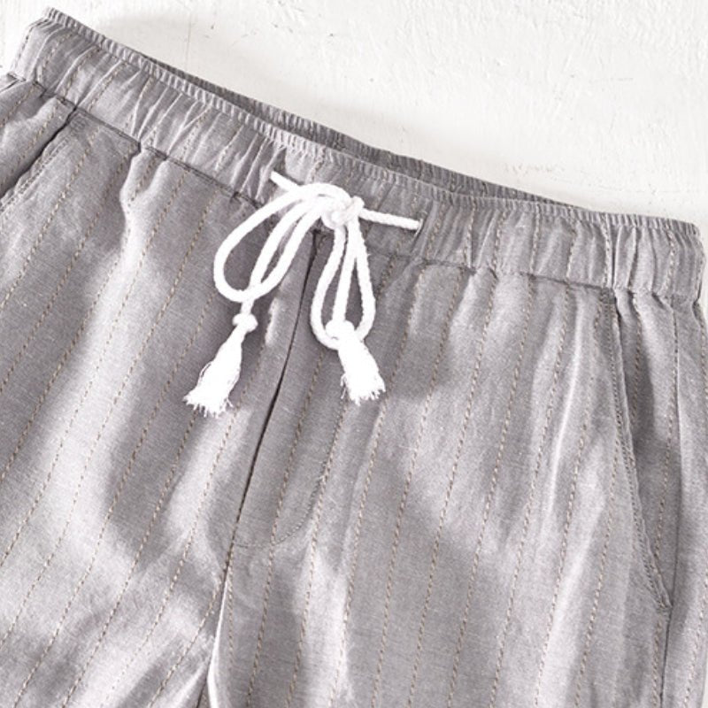 Taylor - Linen Shorts - Hilltop Nord