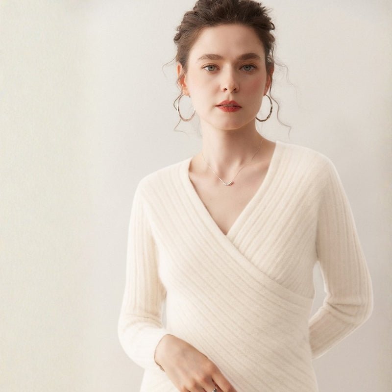 Crossveil – Cashmere Wool Top - Hilltop Nord